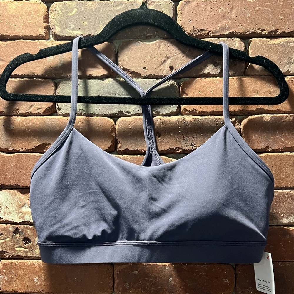 NEW Lululemon Flow Y Purple Sports Bra